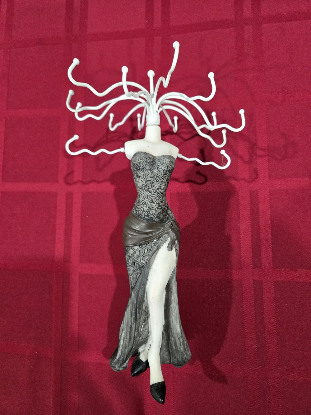 Elegant Gray Dress Jewelry Stand - Home Accents - Picture 1 of 2